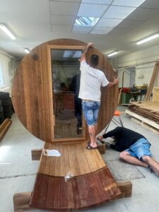 Mobilní sauna - stavba i pronájem