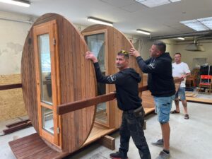 Mobilní sauna - stavba i pronájem