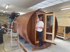 Mobilní sauna - stavba i pronájem