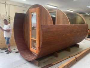 Mobilní sauna - stavba i pronájem