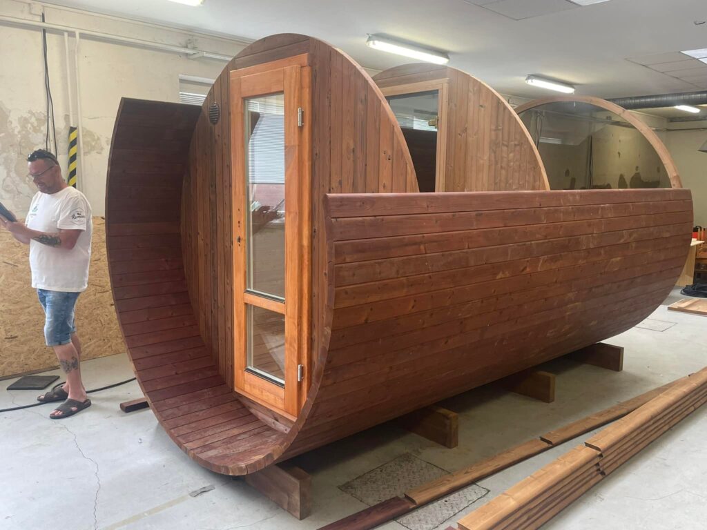 Mobilní sauna - stavba i pronájem